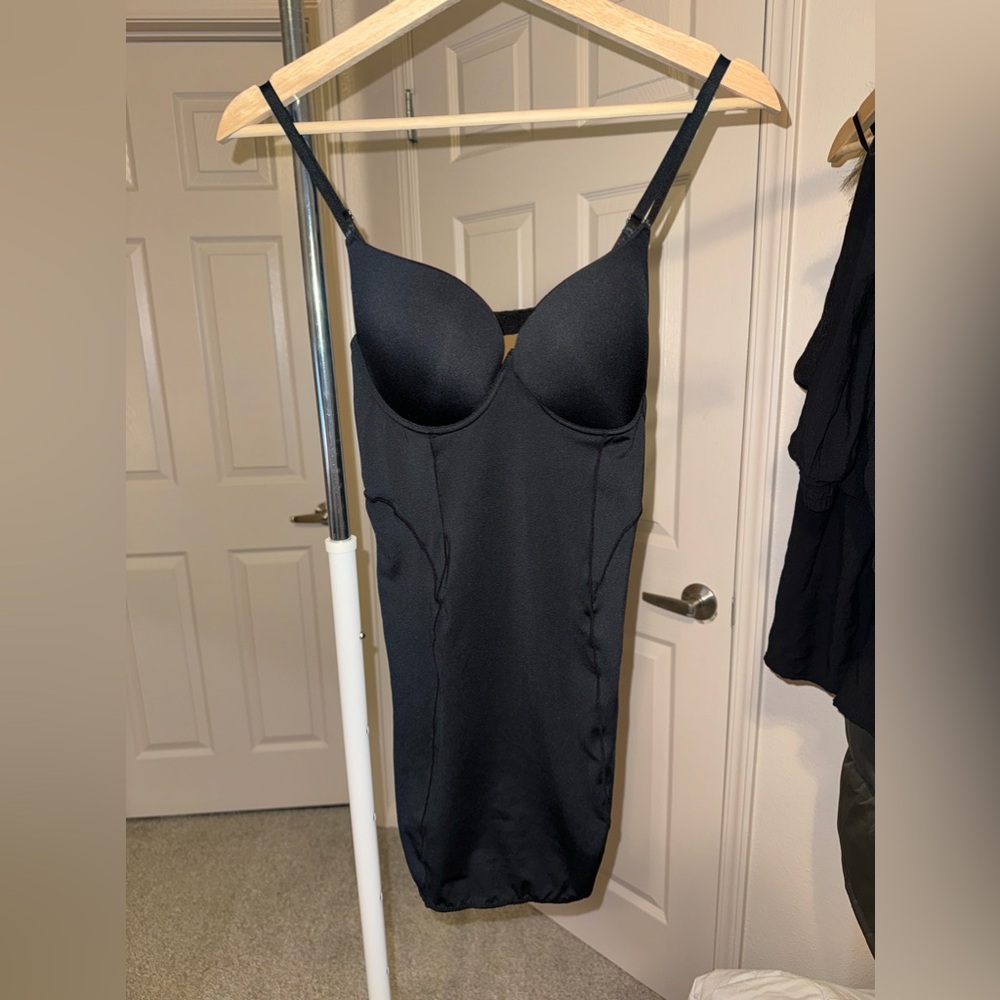 Cutout underwire cami shape-wear dress